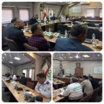 برگزاری جلسه کمیته اصلاح هندسی و شبکه معابر و ایمنی ترافیک معاونت حمل و نقل و ترافیک